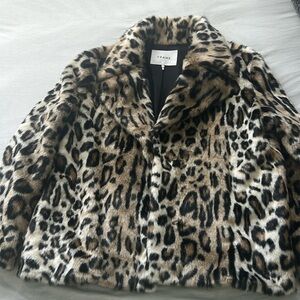 Frame leopard small coat